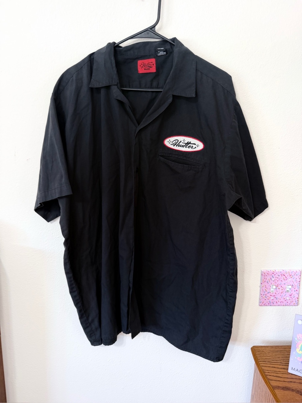 Hustler Vintage button men’s shirt size XXL